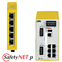 Коммуникационная система SafetyNET p на базе Ethernet от компании Pilz